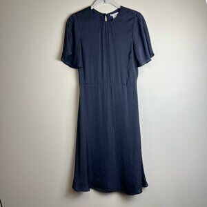 H&M, Short Sleeve, Black Dress